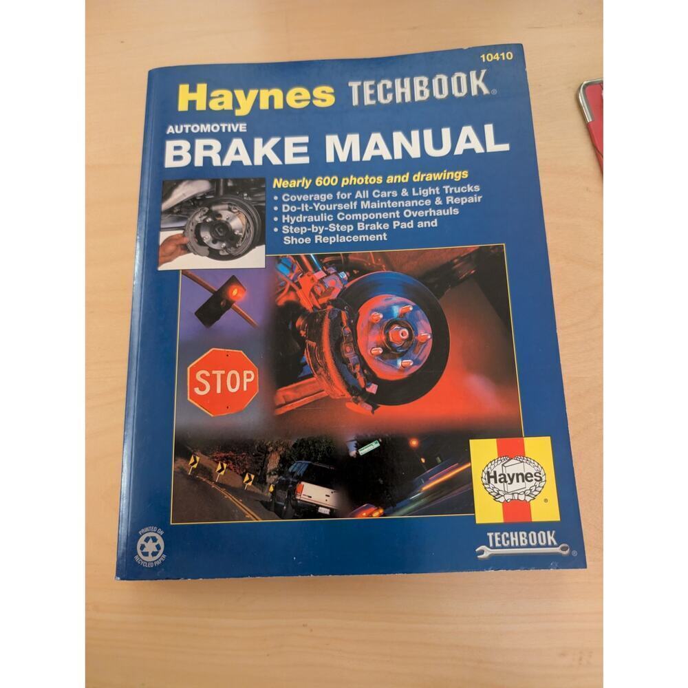 ♥️Haynes Brake Manual